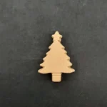 Ξυλόγλυπτο Διακοσμητικό Χριστουγεννιάτικο Δέντρο 3εκ. Χ 2εκ.