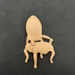 Ξυλόγλυπτο Διακοσμητικό Πολυθρόνα 6εκ. Χ 3,7εκ.