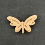 Ξυλόγλυπτο Διακοσμητικό Πεταλούδα 2,9εκ. Χ 1,6εκ.