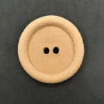 Ξυλόγλυπτο Διακοσμητικό Κουμπί Διάμετρος 5εκ.