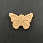 Ξυλόγλυπτο Διακοσμητικό Πεταλούδα 3,5εκ. Χ 2,5εκ.