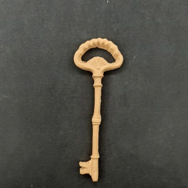 Ξυλόγλυπτο Διακοσμητικό Κλειδί 11,5εκ. Χ 4εκ.