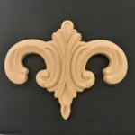 Ξυλόγλυπτο Διακοσμητικό Πλακάκι Λουλούδι 23εκ.Χ19εκ.