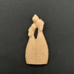 Ξυλόγλυπτο Διακοσμητικό  Σκυλάκια  4εκ.Χ8εκ.