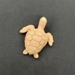 Ξυλόγλυπτο Διακοσμητικό Χελώνα 5εκ.Χ5εκ.