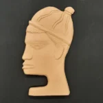 Ξυλόγλυπτο Διακοσμητικό Πρόσωπο 13εκ.Χ24εκ.