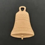 Ξυλόγλυπτο Διακοσμητικό Καμπάνα 9,5εκ.Χ13εκ.