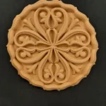 Ξυλόγλυπτο Διακοσμητικό Ροζέτα Διάμετρος 16,5εκ.
