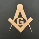 Ξυλόγλυπτος Διακοσμητικός Διαβήτης13εκ.Χ16,5εκ.