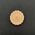 Ξυλόγλυπτο Διακοσμητικό  Ροζέτα  Διάμετρος 3εκ.
