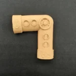 Ξυλόγλυπτο Διακοσμητικό Σωλήνας Γωνία  6εκ.Χ7,5εκ.