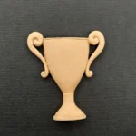 Ξυλόγλυπτο Διακοσμητικό Κύπελο  5εκ.Χ6εκ.