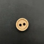 Ξυλόγλυπτο Διακοσμητικό Κουμπί 2εκ.Χ 2εκ.