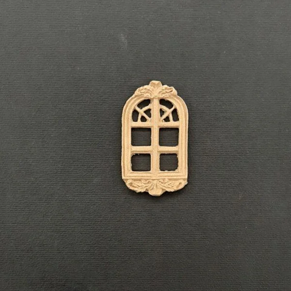 Ξυλόγλυπτο Διακοσμητικό Παράθυρο   2εκ.Χ5εκ.