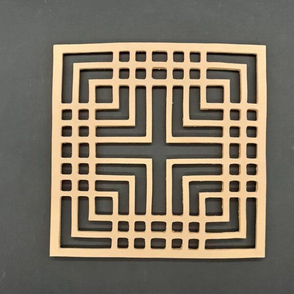 Ξυλόγλυπτο Διακοσμητικό Πλακάκι  29εκ.Χ29εκ.