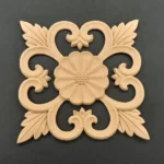 Ξυλόγλυπτο Διακοσμητικό Πλακάκι 19εκ.Χ19εκ.