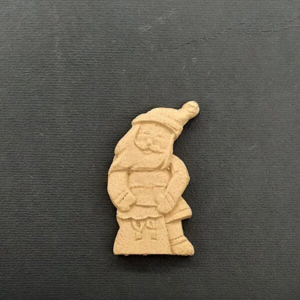 Ξυλόγλυπτο Διακοσμητικό Άγιος Βασίλη 2,7εκ. Χ 5,3εκ.