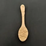 Ξυλόγλυπτο Διακοσμητικό Κουτάλι Κρήτη 3εκ.Χ11,5εκ.