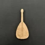 Ξυλόγλυπτο Διακοσμητικό Κρητική Λύρα 4,4εκ.Χ9,7εκ.