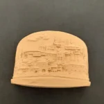 Ξυλόγλυπτο Διακοσμητικό Μοναστήρι 12εκ. Χ 9,2εκ.