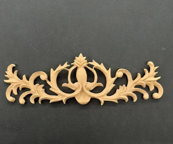 Ξυλόγλυπτο Διακοσμητικό Κέντρου 14εκ. Χ 4εκ.