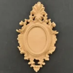 Ξυλόγλυπτο Διακοσμητικό Κορνίζα Οβάλ 20εκ. Χ 12εκ.