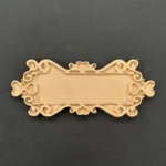 Ξυλόγλυπτο Διακοσμητικό  Ταμπέλα 10εκ. Χ 4εκ.