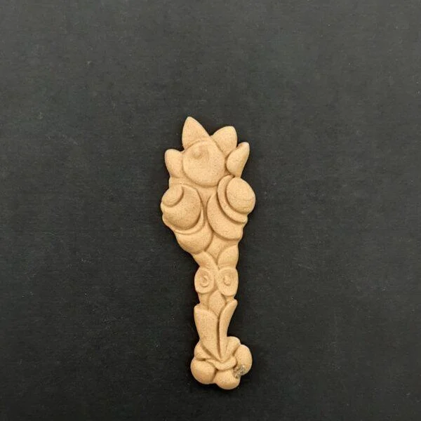 Ξυλόγλυπτο Διακοσμητικό Κολώνας 2εκ. Χ 6εκ.