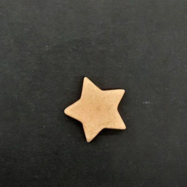 Ξυλόγλυπτο Διακοσμητικό Αστέρι 2,5εκ. Χ 2,5εκ.
