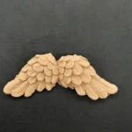 Ξυλόγλυπτο Διακοσμητικό Φτερά 7εκ. Χ 2εκ.