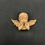 Ξυλόγλυπτο Διακοσμητικό Μικρός Άγγελος 5εκ. Χ 3εκ.