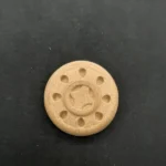 Ξυλόγλυπτο Διακοσμητικό Ροζέτα  Διάμετρος 2εκ.