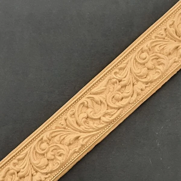 Ξυλόγλυπτο Προφίλ Κορνίζας  Εύκαμπτο 58εκ.Χ4,5εκ.Χ0,5εκ