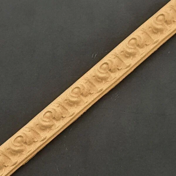 Ξυλόγλυπτο Προφίλ Κορνίζας  Εύκαμπτο 58εκ.Χ2,4εκ.Χ0,5εκ