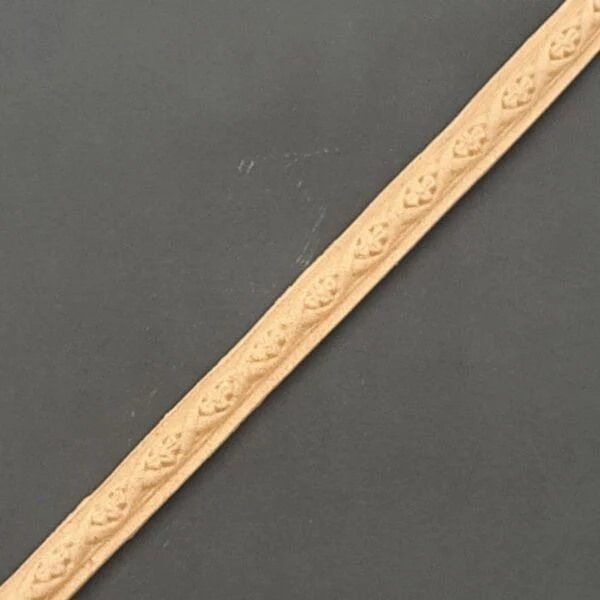 Ξυλόγλυπτο Προφίλ Κορνίζας  Εύκαμπτο 58εκ.Χ1.8εκ.Χ0,2εκ.