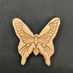 Ξυλόγλυπτο Διακοσμητικό Πεταλούδα 5,5εκ. Χ 6εκ.
