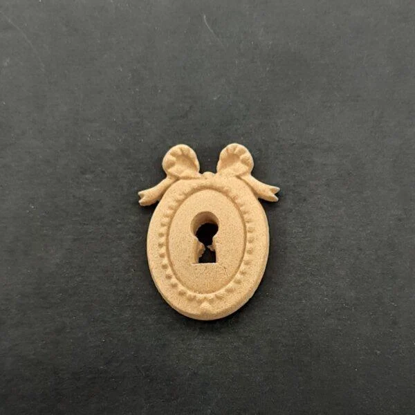 Ξυλόγλυπτο Διακοσμητικό Κλειδαριά 3εκ. Χ 2εκ.