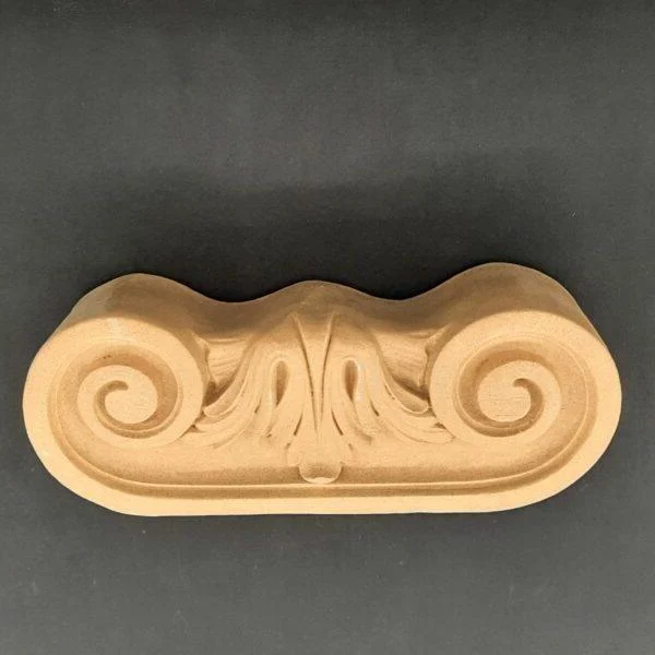 Ξυλόγλυπτο Διακοσμητικό  Κολώνας 19εκ. Χ 4εκ.