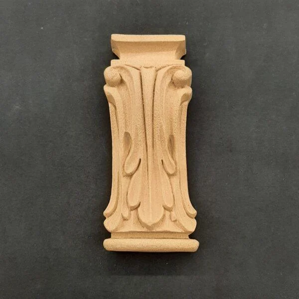 Ξυλόγλυπτο Διακοσμητικό Κολώνας 13εκ. Χ 6εκ.