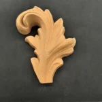 Ξυλόγλυπτο Διακοσμητικό Φύλλο  11εκ. Χ 7εκ.