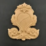 Ξυλόγλυπτο Διακοσμητικό Θυρεός 16εκ. Χ 13εκ.