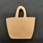 Ξυλόγλυπτο Διακοσμητικό Τσάντα 8,2εκ. Χ 9,5εκ.