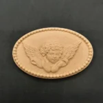 Ξυλόγλυπτο Διακοσμητικό Μικρός Άγγελος 8,5εκ. Χ 6εκ.