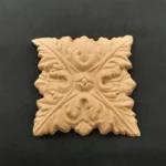 Ξυλόγλυπτο Διακοσμητικό Πλακάκι 8,8εκ. Χ 8,8εκ.