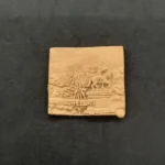 Ξυλόγλυπτο Διακοσμητικό Ελλάδα 3εκ. Χ 3εκ.