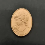 Ξυλόγλυπτο Διακοσμητικό Καμέο  6εκ. Χ 8εκ.