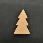 Ξυλόγλυπτο Διακοσμητικό  Χριστουγεννιάτικο Δέντρο 6εκ. Χ 4εκ.