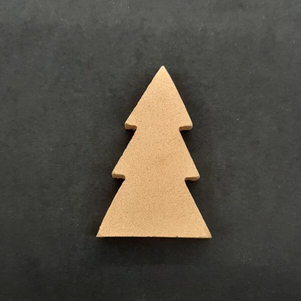 Ξυλόγλυπτο Διακοσμητικό  Χριστουγεννιάτικο Δέντρο 6εκ. Χ 4εκ.