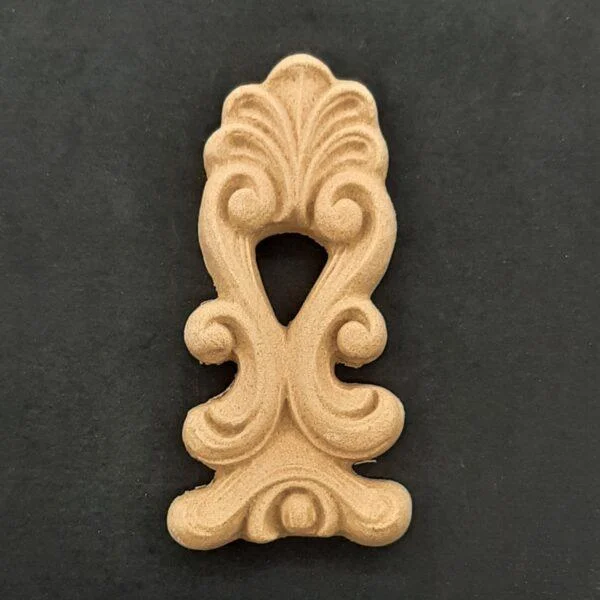 Ξυλόγλυπτο Διακοσμητικό  Κολώνας 4εκ. Χ 8εκ.