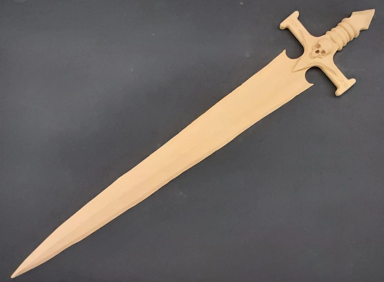 Ξυλόγλυπτο Διακοσμητικό Σπαθί  74cm X 15,5cm